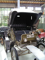 Voiture automobile a vapeur (1900) (prise a Munich, 2014) (1)